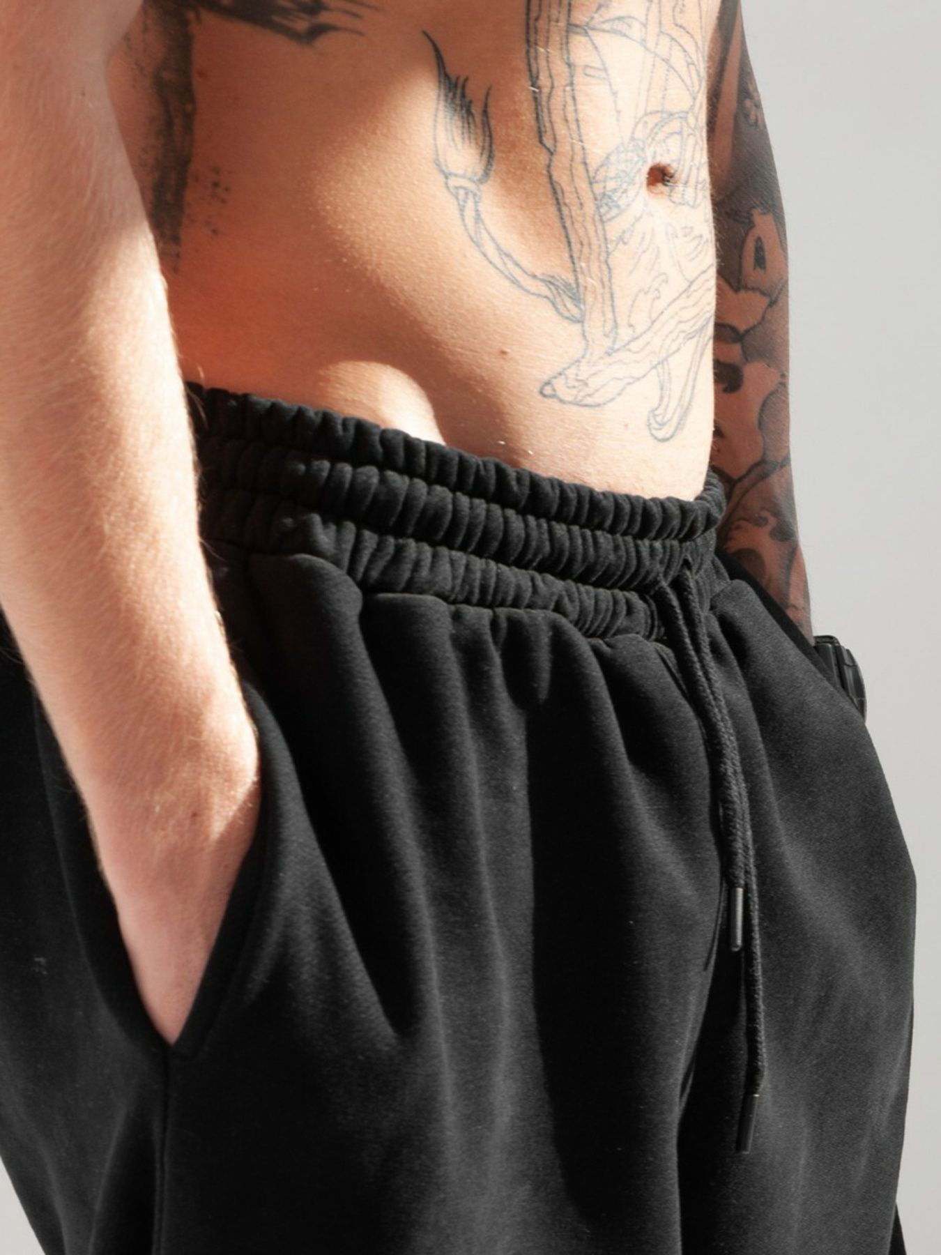 Джоггеры IJ модель jogger-flis-black Фото