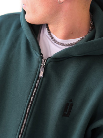 Кофта IJ модель Копія_ij-hoodie-zip-green Фото