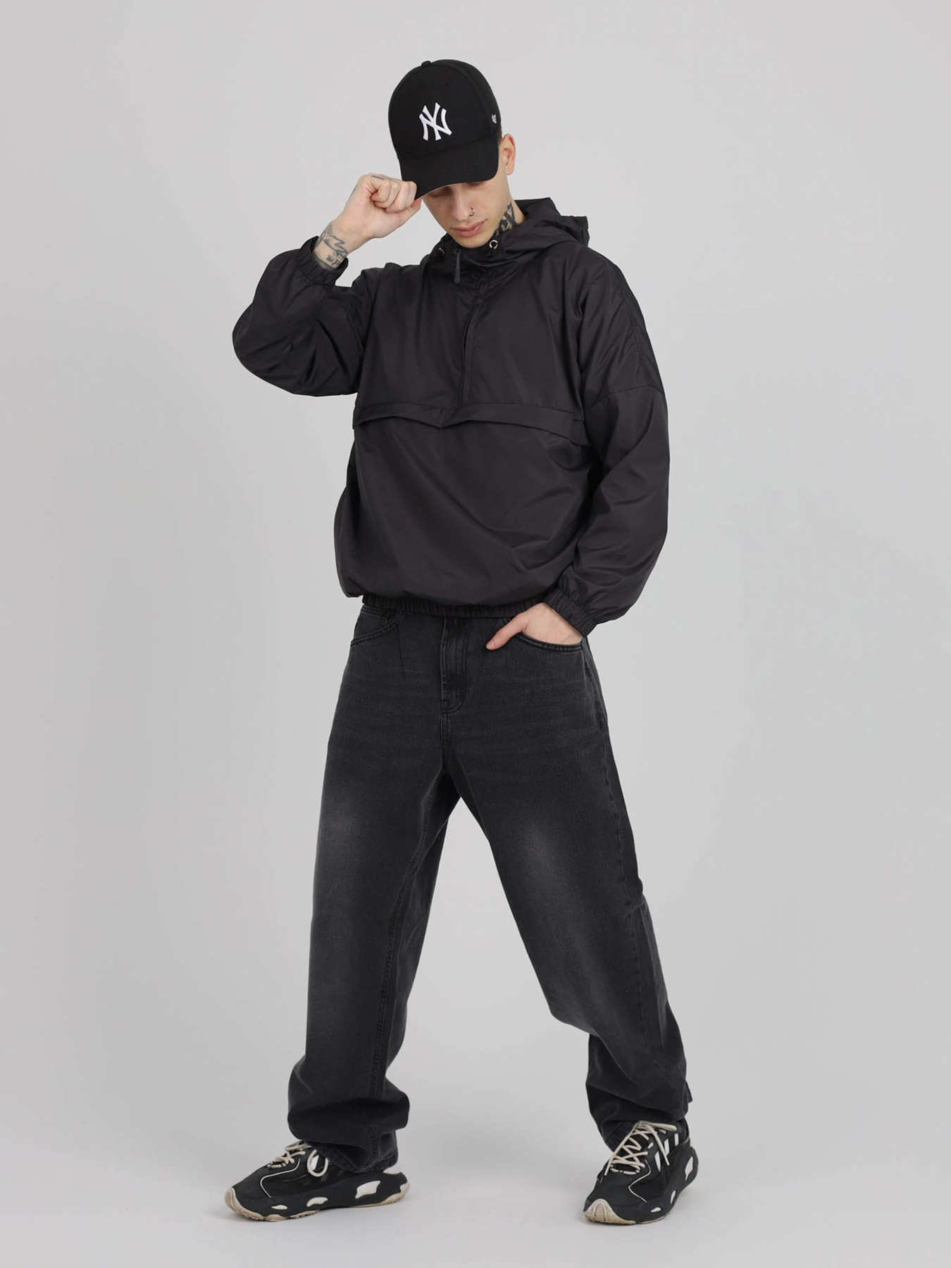 Широкие джинсы IJ модель jins-baggy Широкие джинсы IJ модель jins-baggy Фото