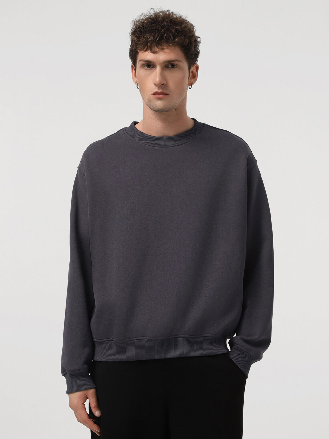 Худі та світшоти IJ модель weatshirt550-grafit Фото