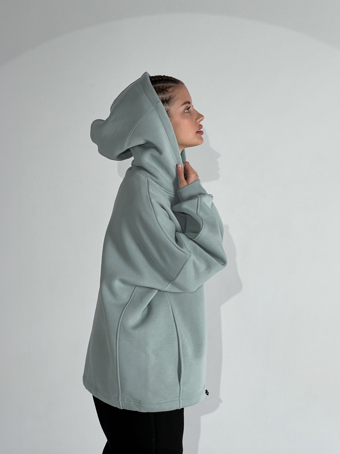 Худі IJ модель ij-hoodie-mint Худі IJ модель ij-hoodie-mint Фото