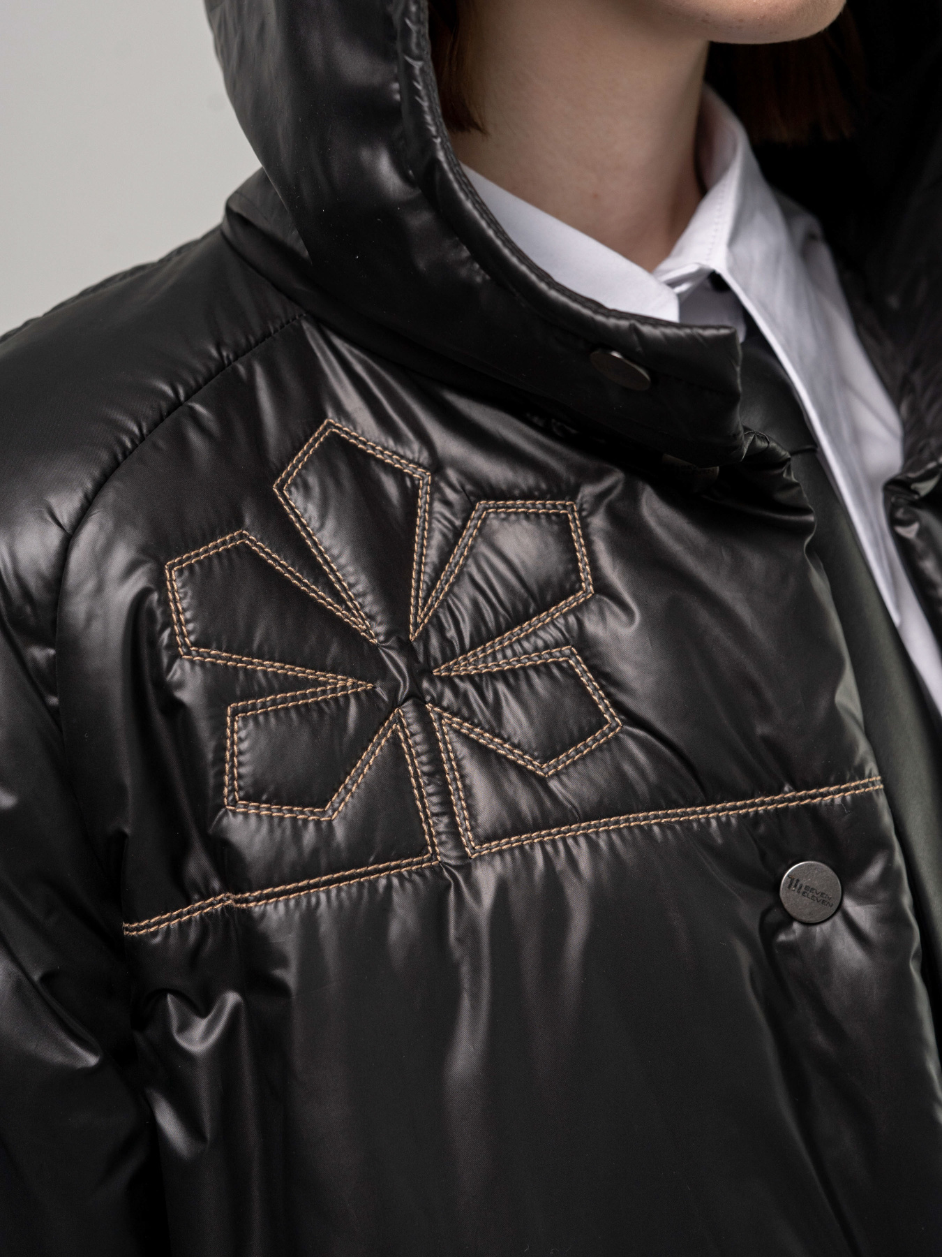 Пальто з утеплювачем 7/11 Seven Eleven модель SE24CtOvrs_B Фото