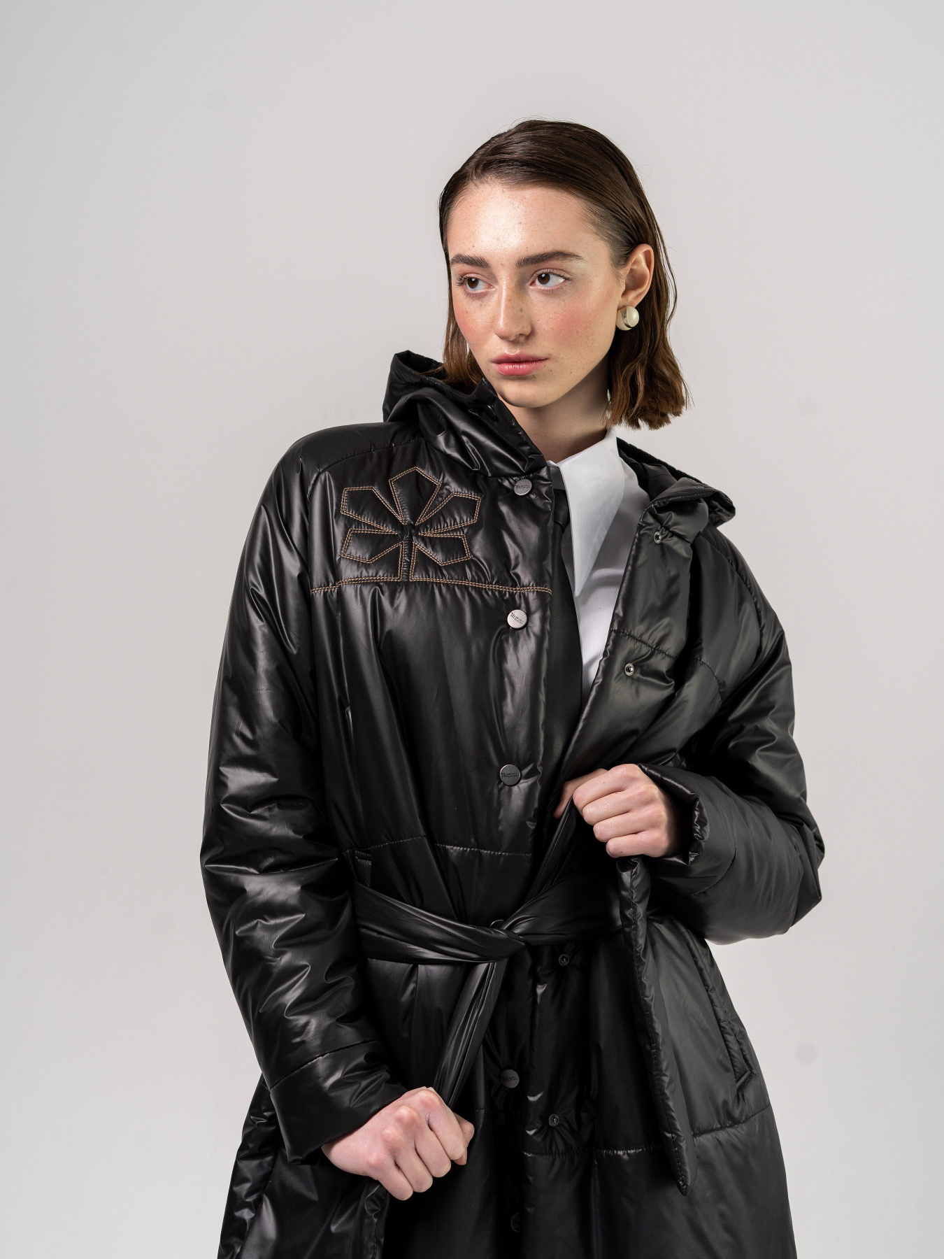 Пальто з утеплювачем 7/11 Seven Eleven модель SE24CtOvrs_B Фото