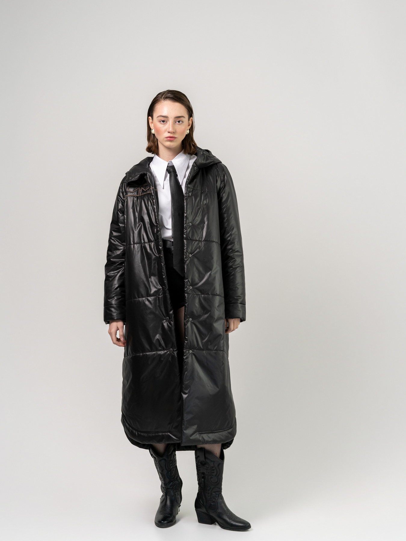 Пальто з утеплювачем 7/11 Seven Eleven модель SE24CtOvrs_B Фото