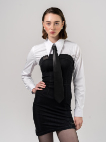 Платье мини 7/11 Seven Eleven модель SE24DrMn_B Платье мини 7/11 Seven Eleven модель SE24DrMn_B Фото