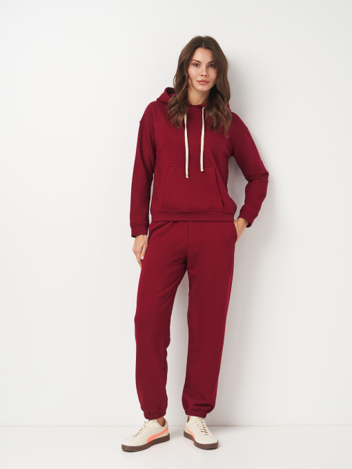 Худі Роза модель 240432_burgundy Фото