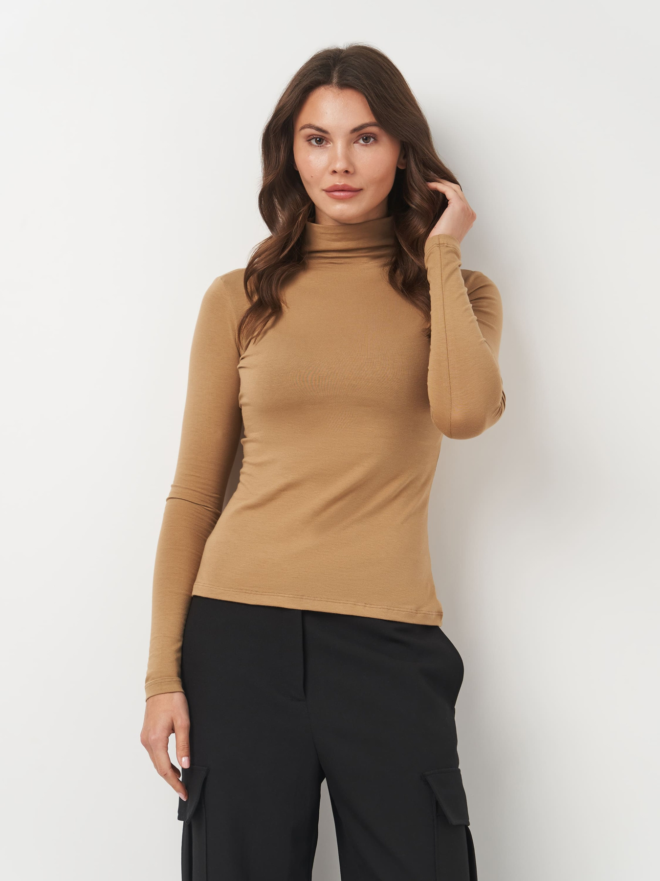 Водолазка Роза модель 240402_beige Фото