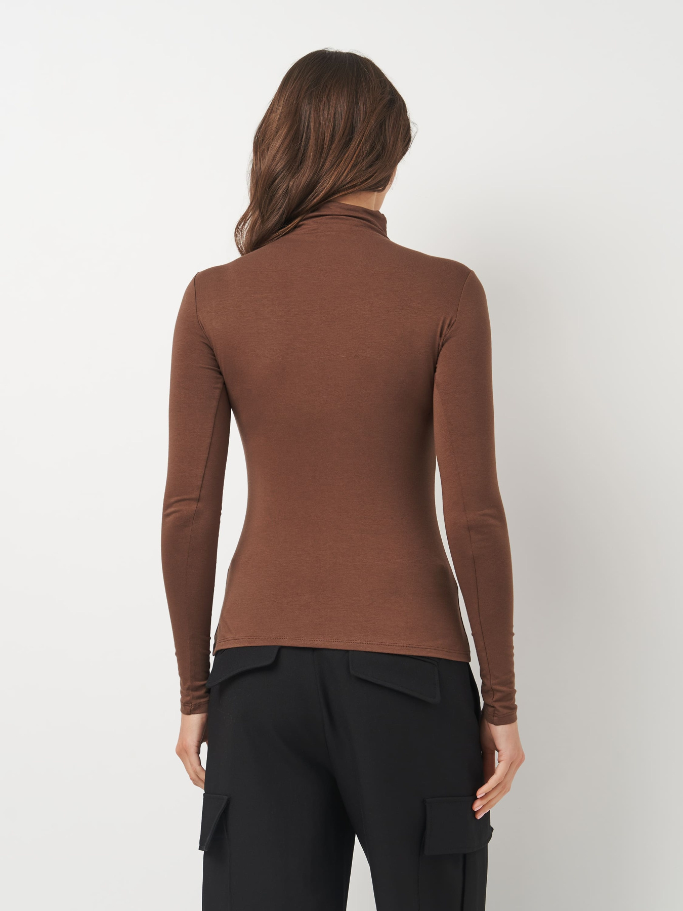 Водолазка Роза модель 240402_chocolate Фото