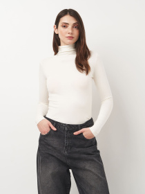 Водолазка Роза модель 240402_milk Фото