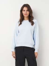 Свитшот Роза модель 231111_blue Фото