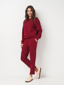 Світшот Роза модель 231024_burgundy Фото