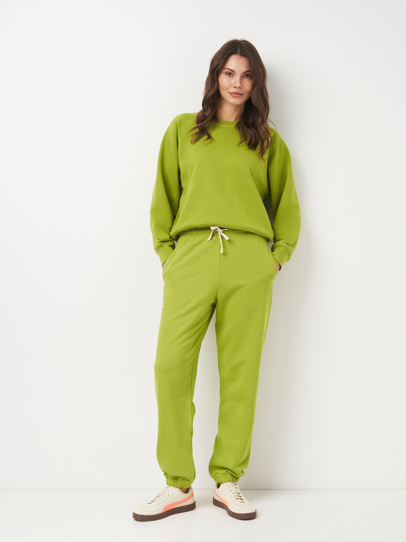 Джоггеры Роза модель 231025_matcha Фото