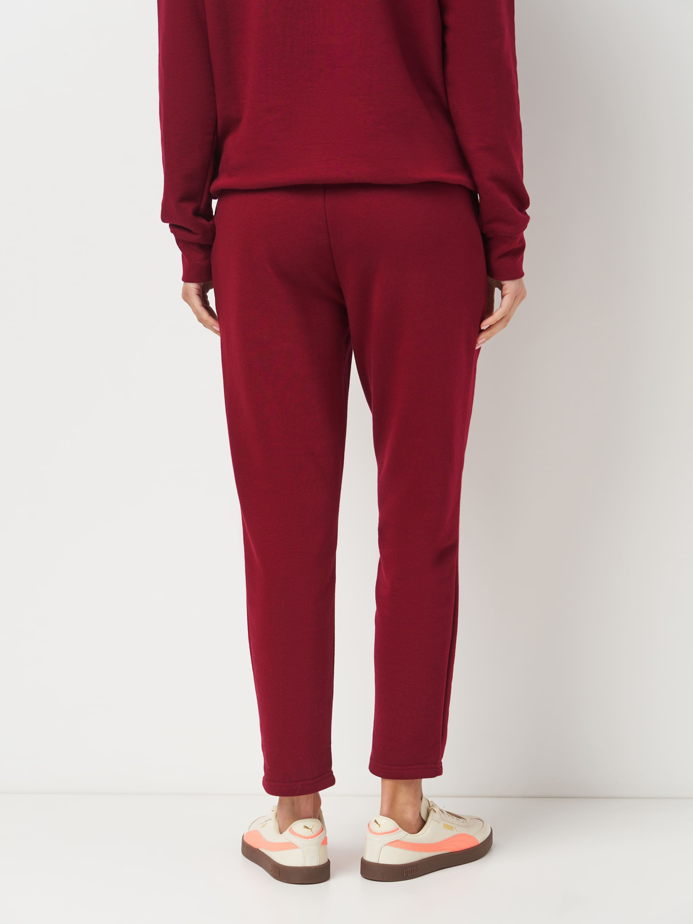 Брюки повседневные Роза модель 240433_burgundy Фото