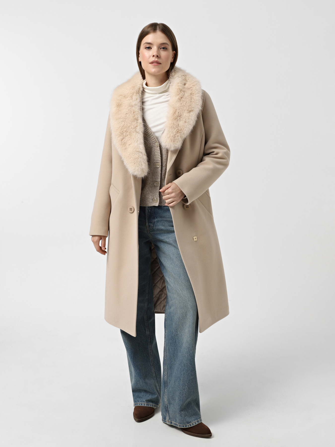 Пальто с утеплителем Danna модель 1977WT Фото