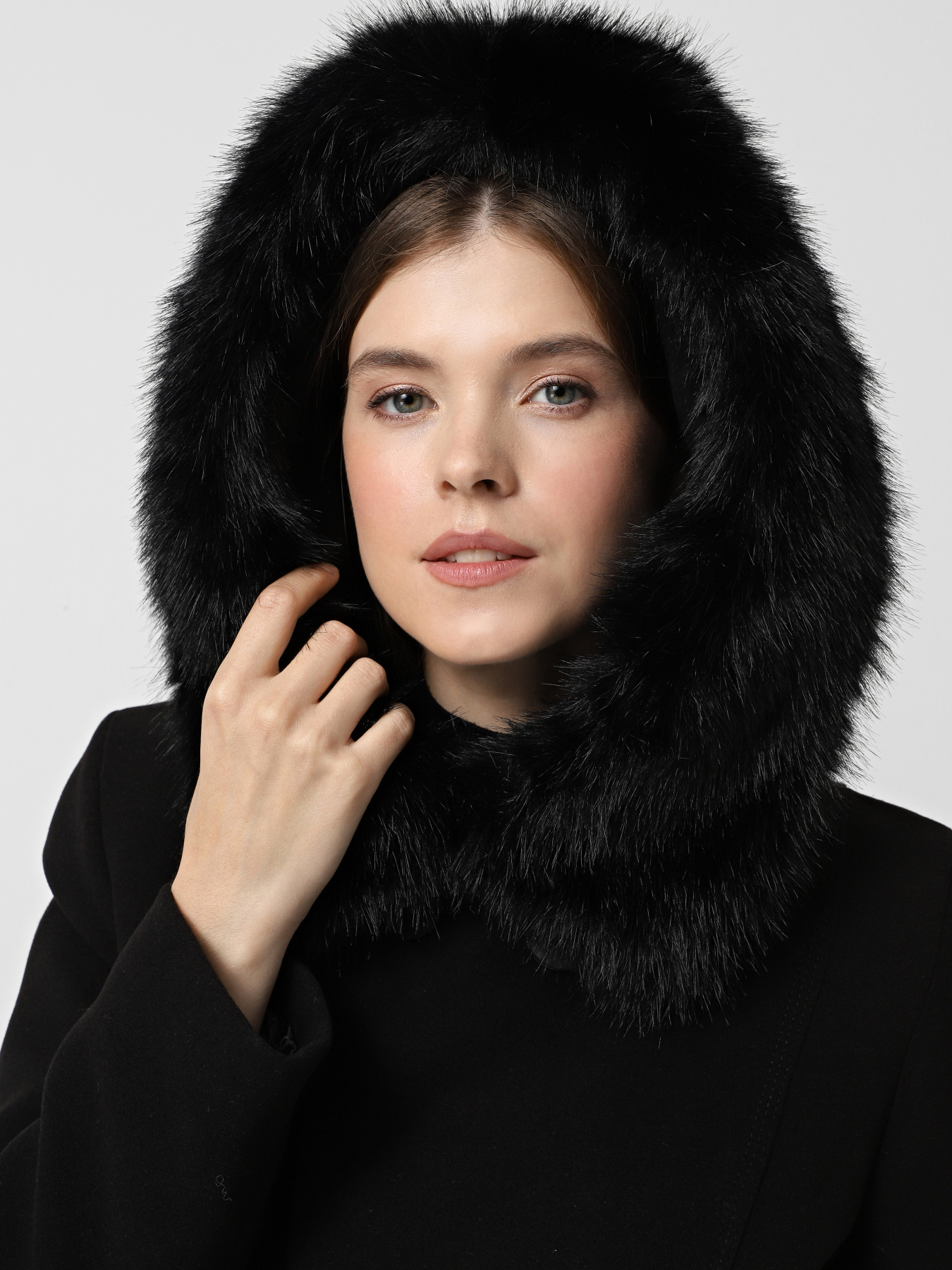 Пальто с утеплителем Danna модель 1979BL Фото