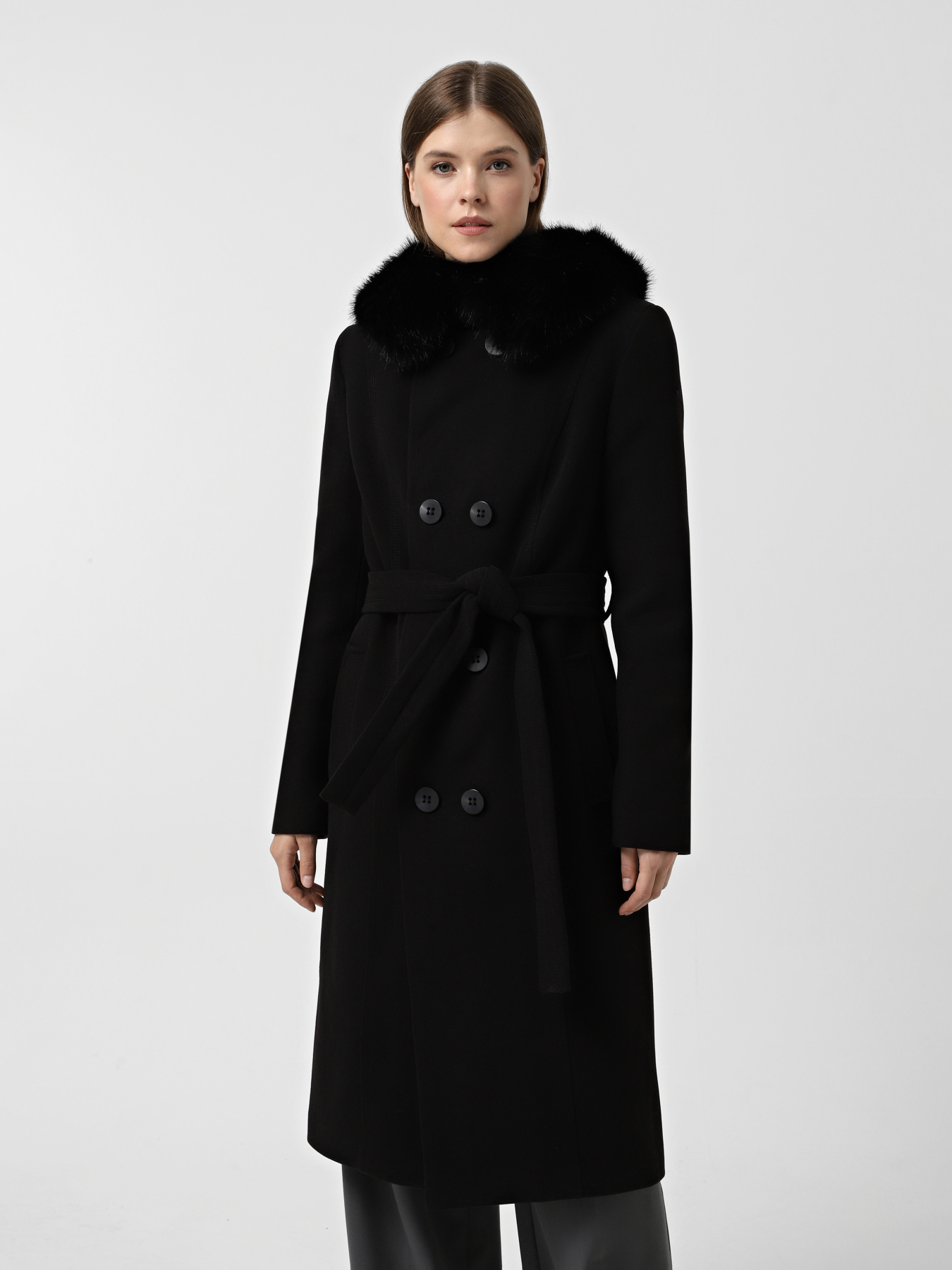 Пальто с утеплителем Danna модель 1979BL Фото