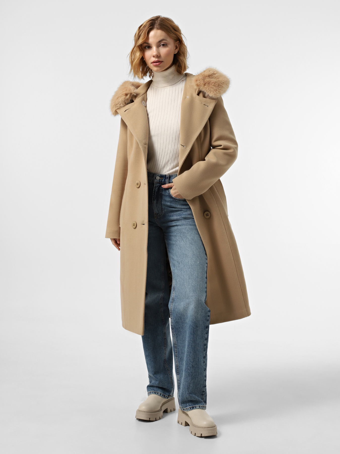 Пальто с утеплителем Danna модель 1979YE Фото