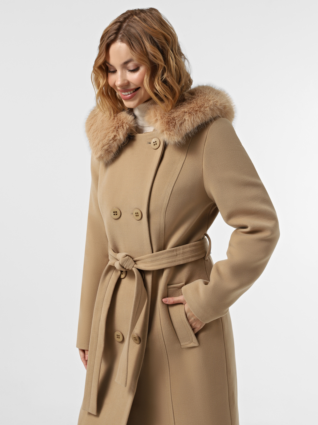 Пальто с утеплителем Danna модель 1979YE Фото