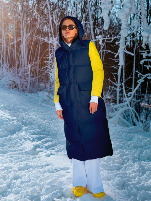 Утепленный жилет FloveTouch модель 4226u Фото