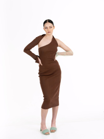 Платье миди 7/11 Seven Eleven модель SE25DrOnSh_Br Фото