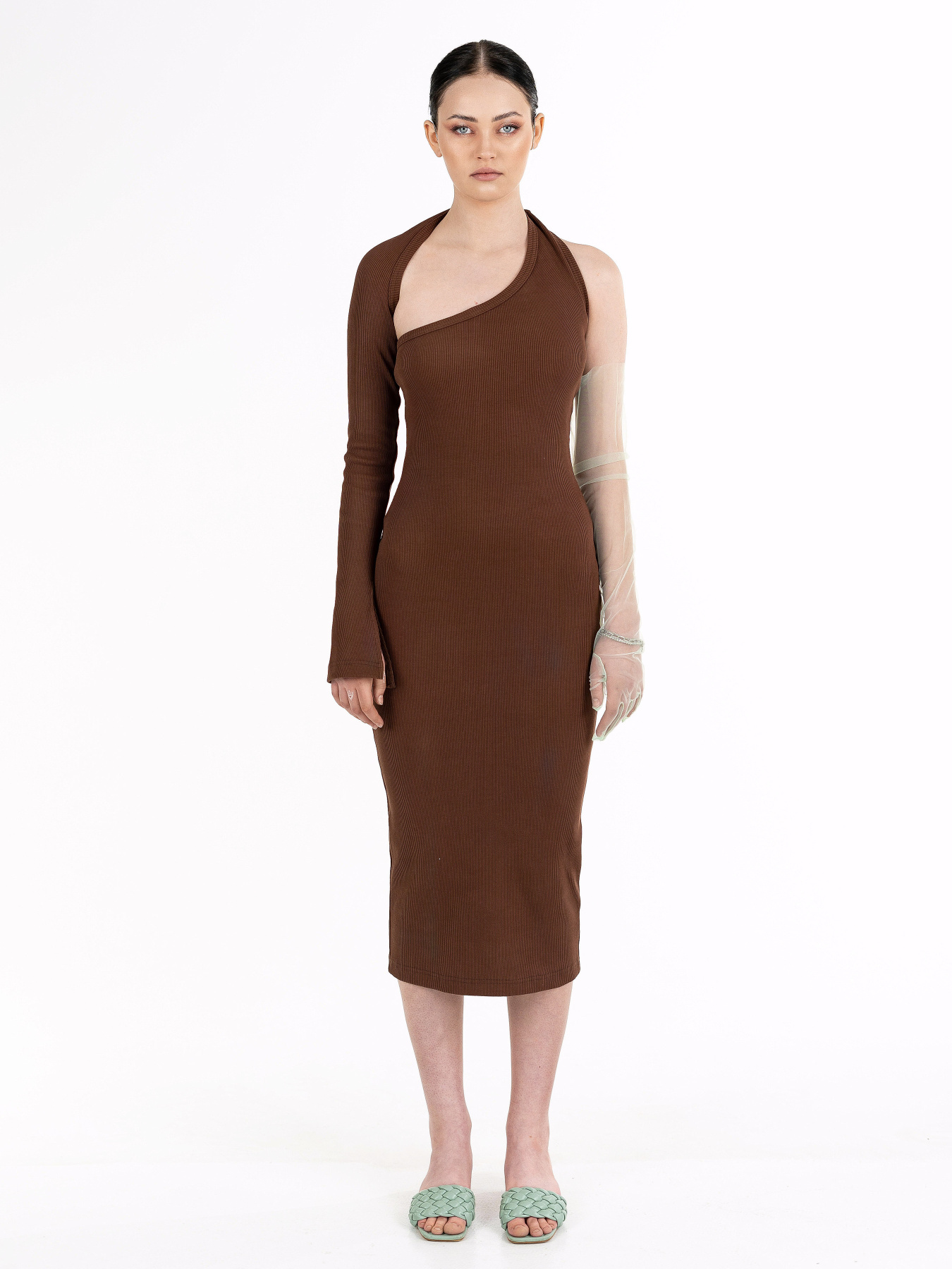 Платье миди 7/11 Seven Eleven модель SE25DrOnSh_Br Платье миди 7/11 Seven Eleven модель SE25DrOnSh_Br Фото