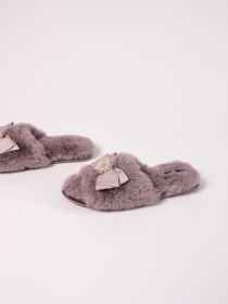 Тапки Pretty You London модель Anya Mink Фото