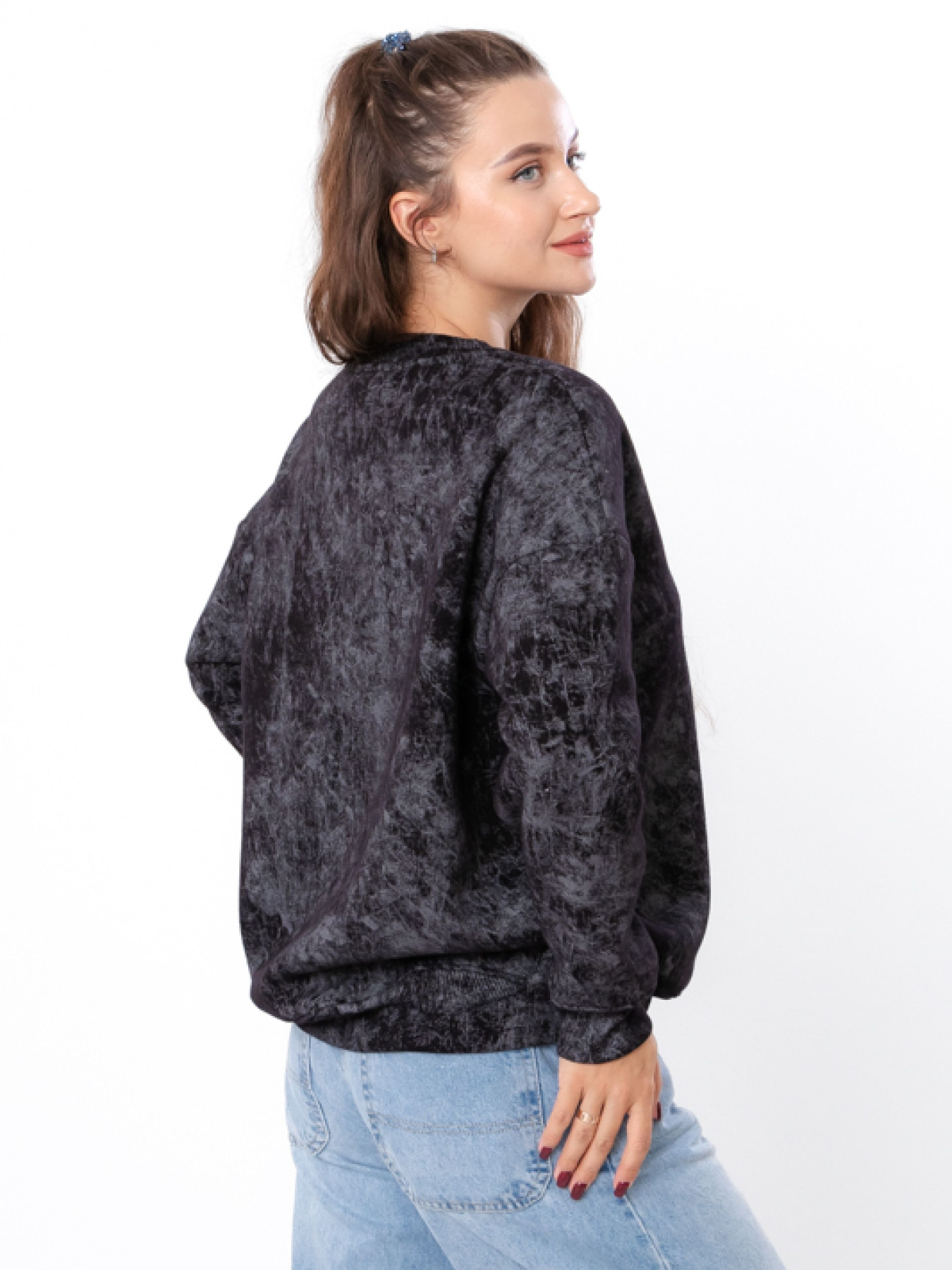 Свитшот Носи своє модель 8355-141-chornij Фото