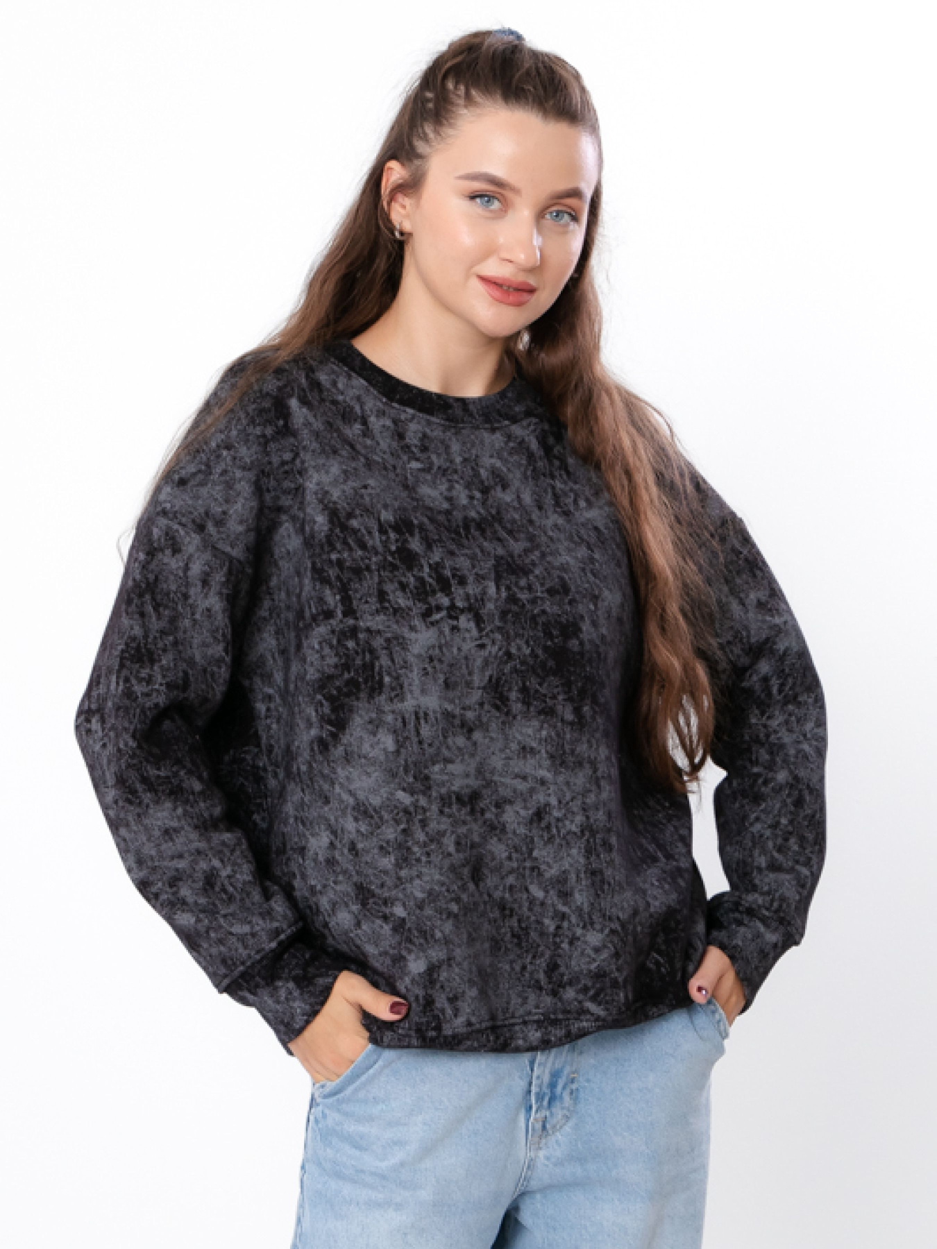 Світшот Носи своє модель 8355-141-chornij Фото