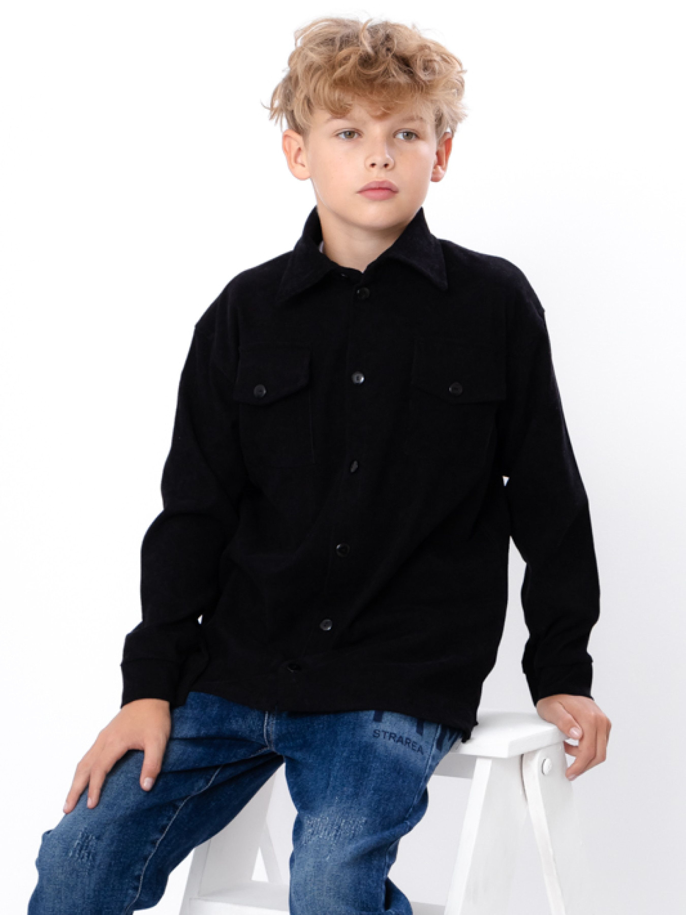 Сорочка повсякденна Носи своє модель 6417-045-chornij Фото