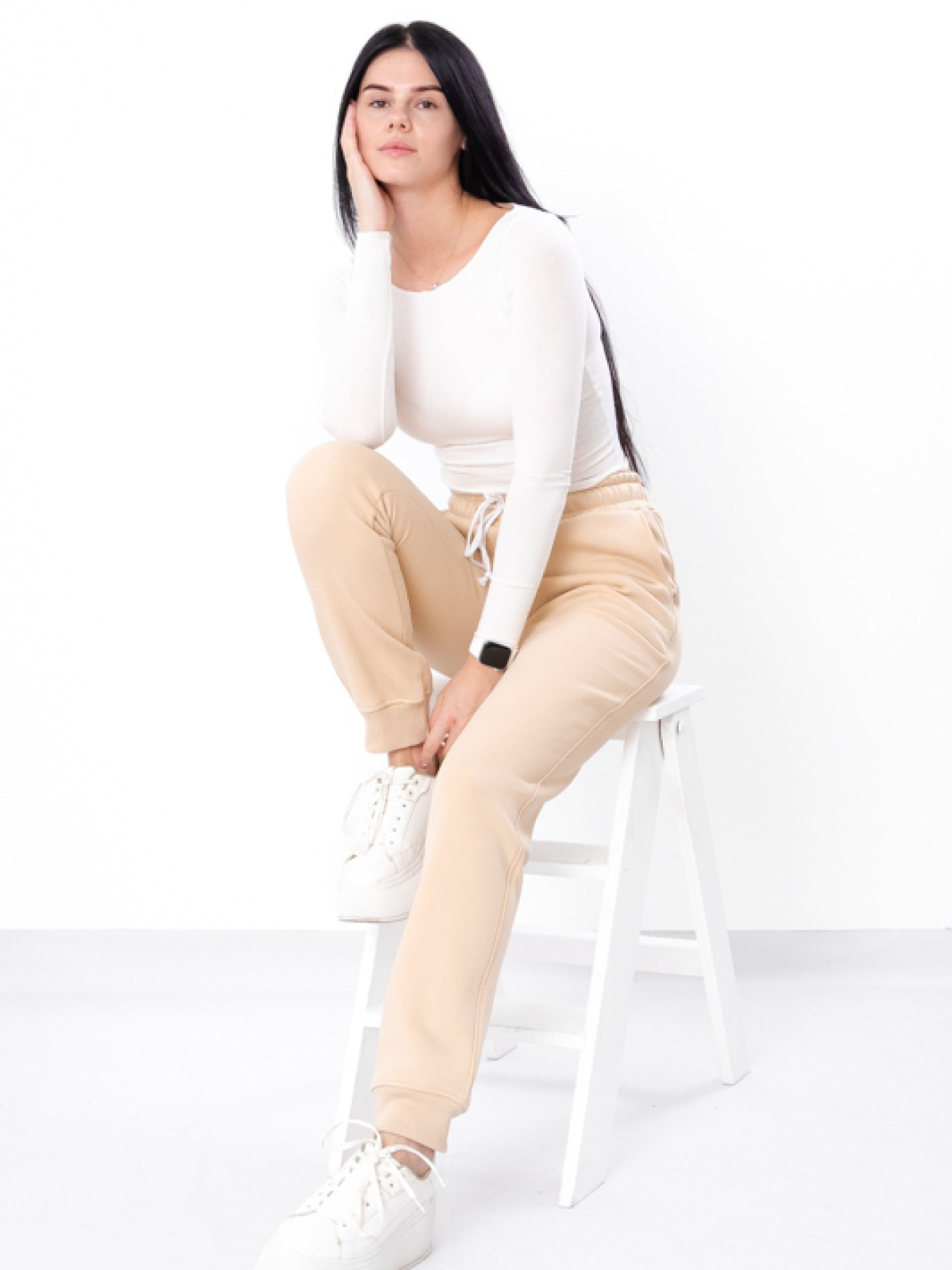 Джоггеры Носи своє модель 3251-025-bezhevo-zhovtij Фото