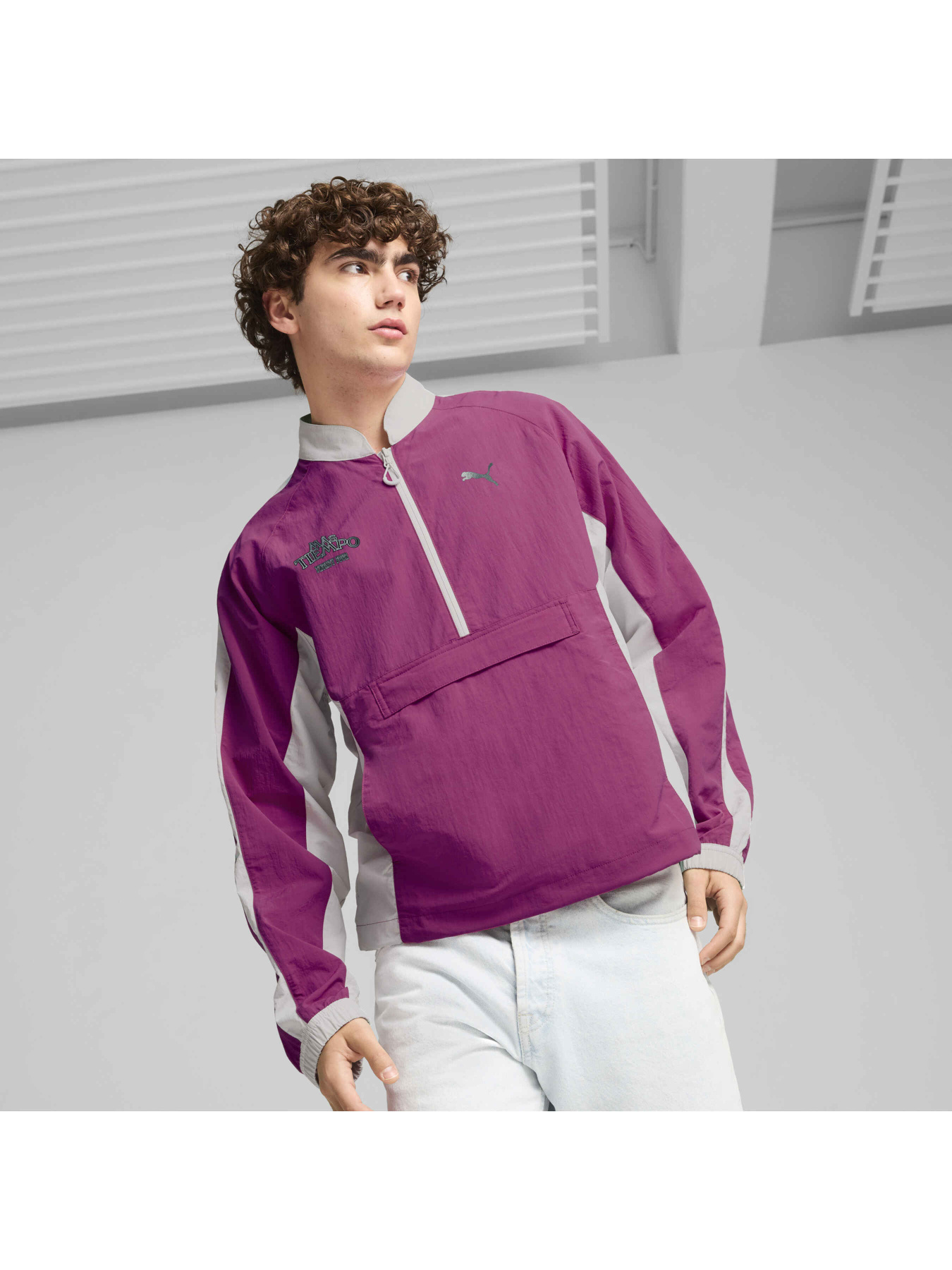 Анорак PUMA x Más Tiempo Track Top модель 627737 Фото
