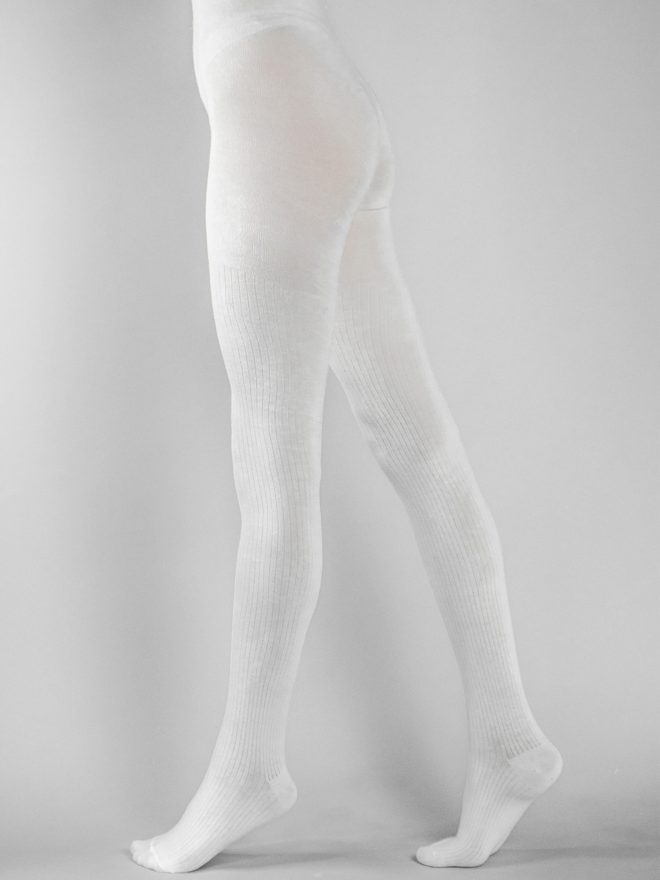 Колготи Elegante Cotton 300 рубчик модель EL Cotton 300/1 Фото