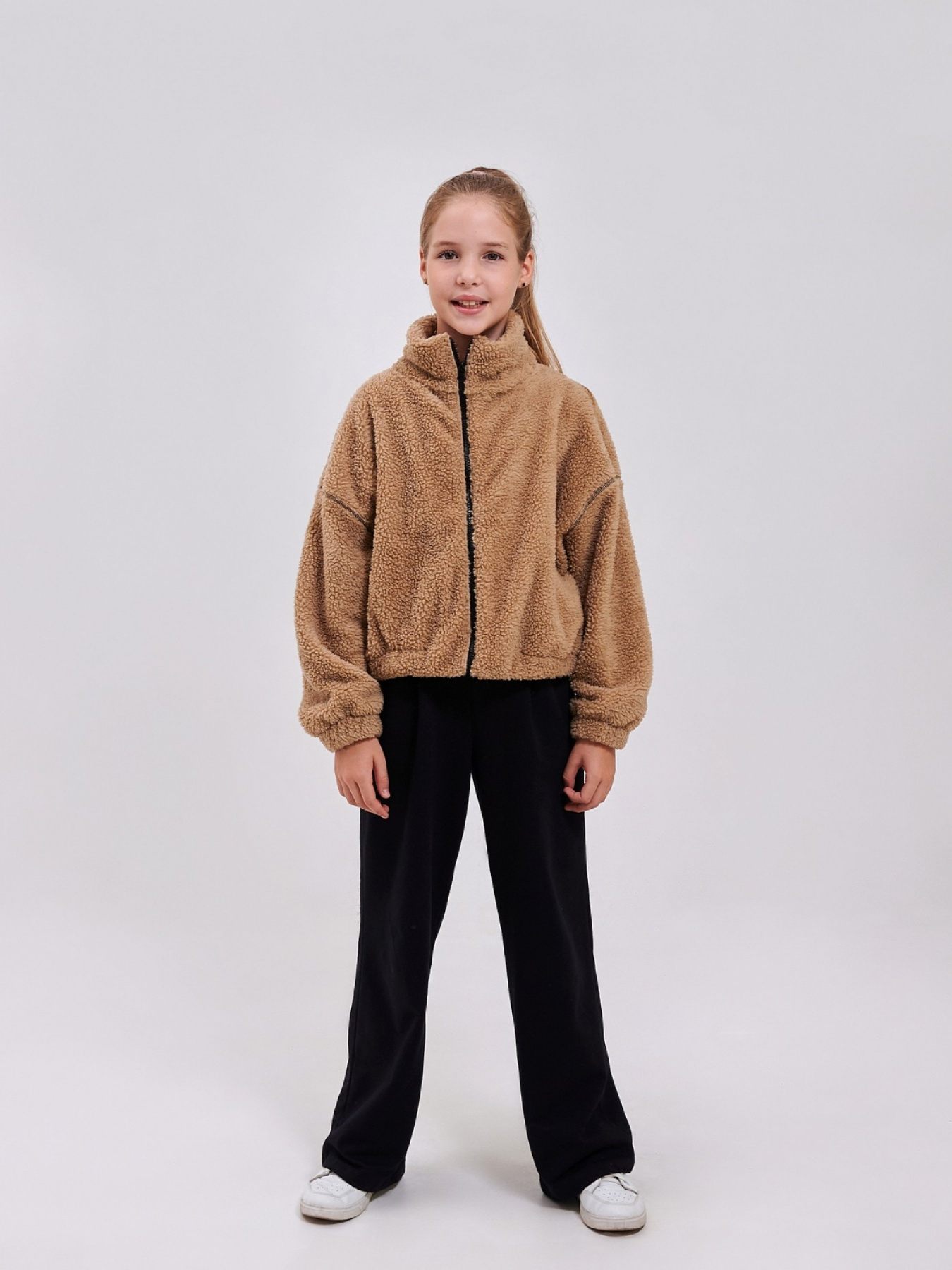 Кофта SMIL модель smil_116651-temnyj-bez Фото