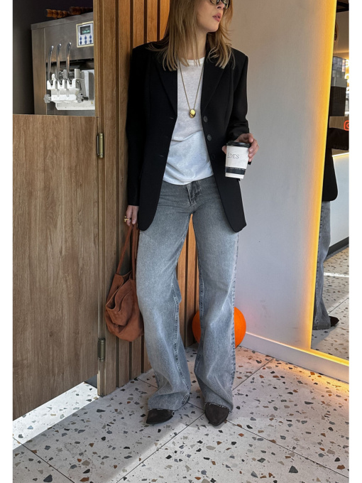 Широкі джинси Twice модель 2452428 Фото