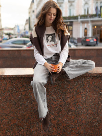 Лонгслів Twice модель 24084433241 Фото