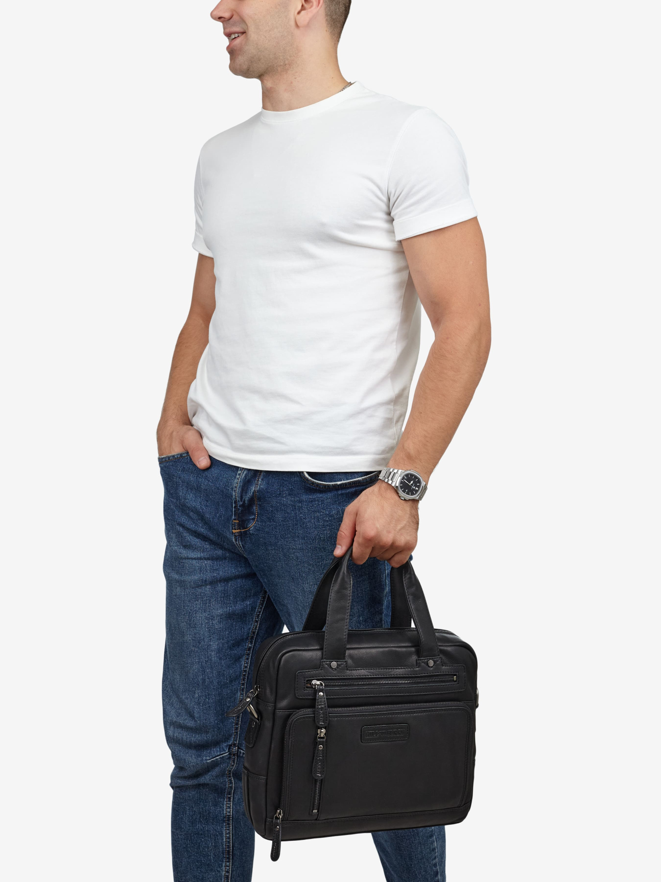 Портфель Hill Burry модель 2000000084954 Фото