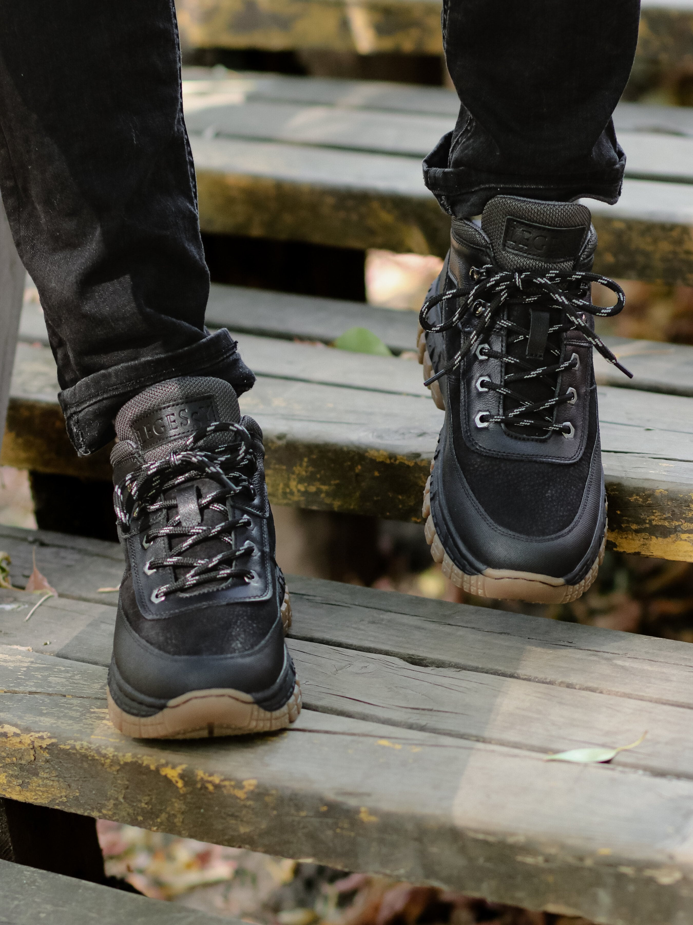 Ботинки Legessy модель KENWOOD_BLACK Фото