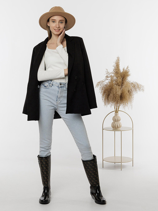 Зауженные джинсы YUKI модель ЦБ-00217699 Фото