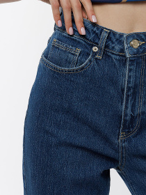 Джинсы мом YUKI модель ЦБ-00217706 Фото