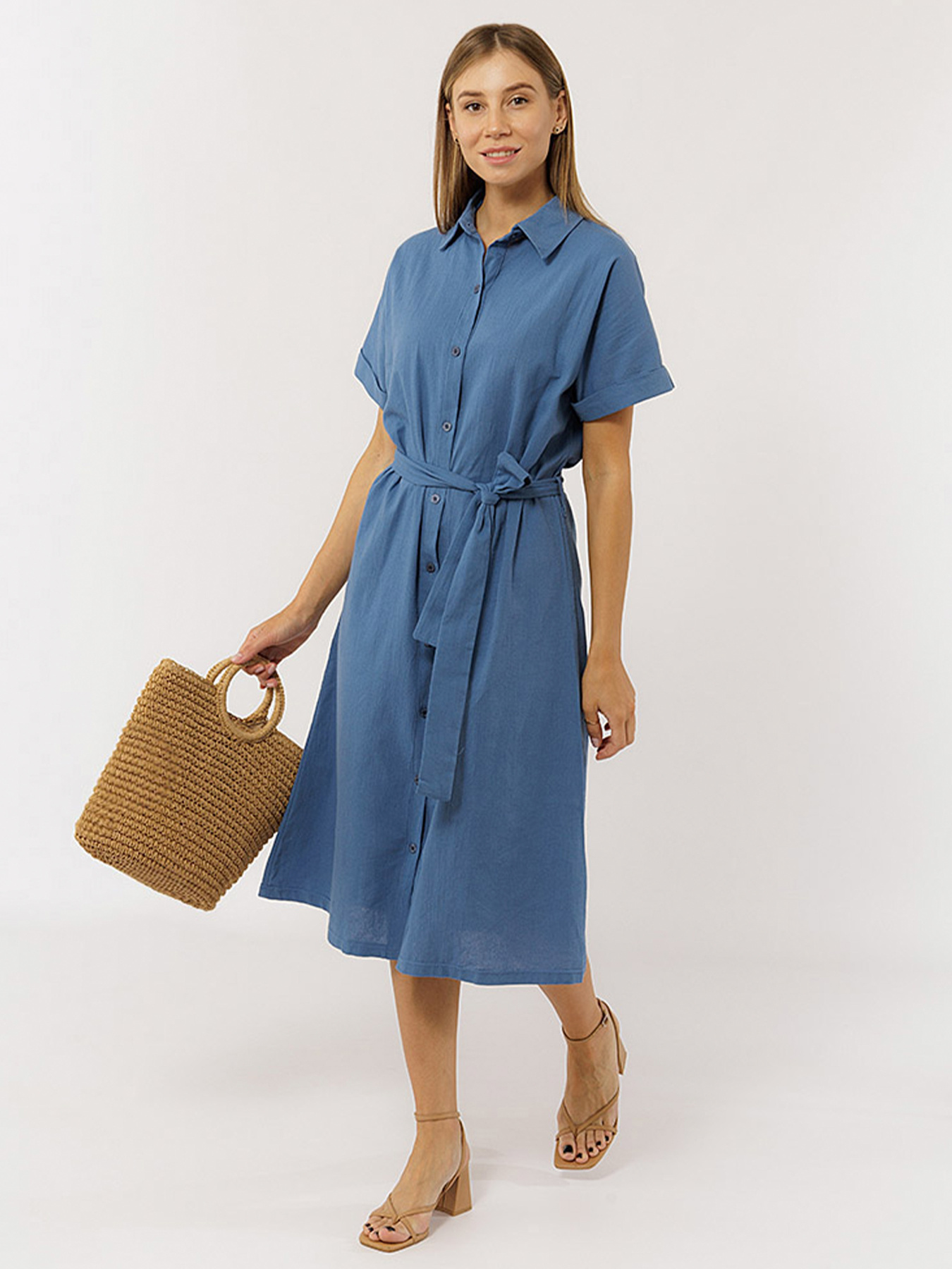 Платье миди YUKI модель ЦБ-00219292 Фото