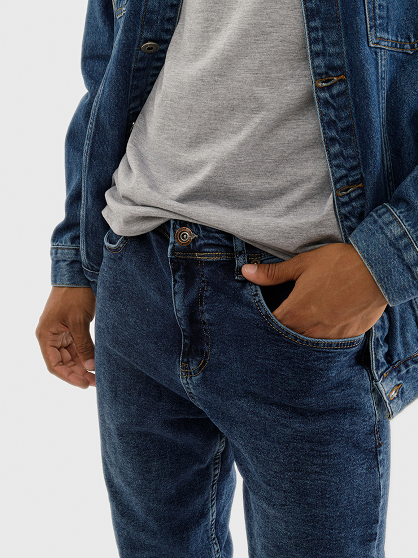 Прямые джинсы YUKI модель ЦБ-00227239 Фото