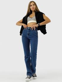 Прямые джинсы YUKI модель ЦБ-00228363 Фото