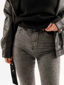 Прямые джинсы YUKI модель ЦБ-00228364 Фото