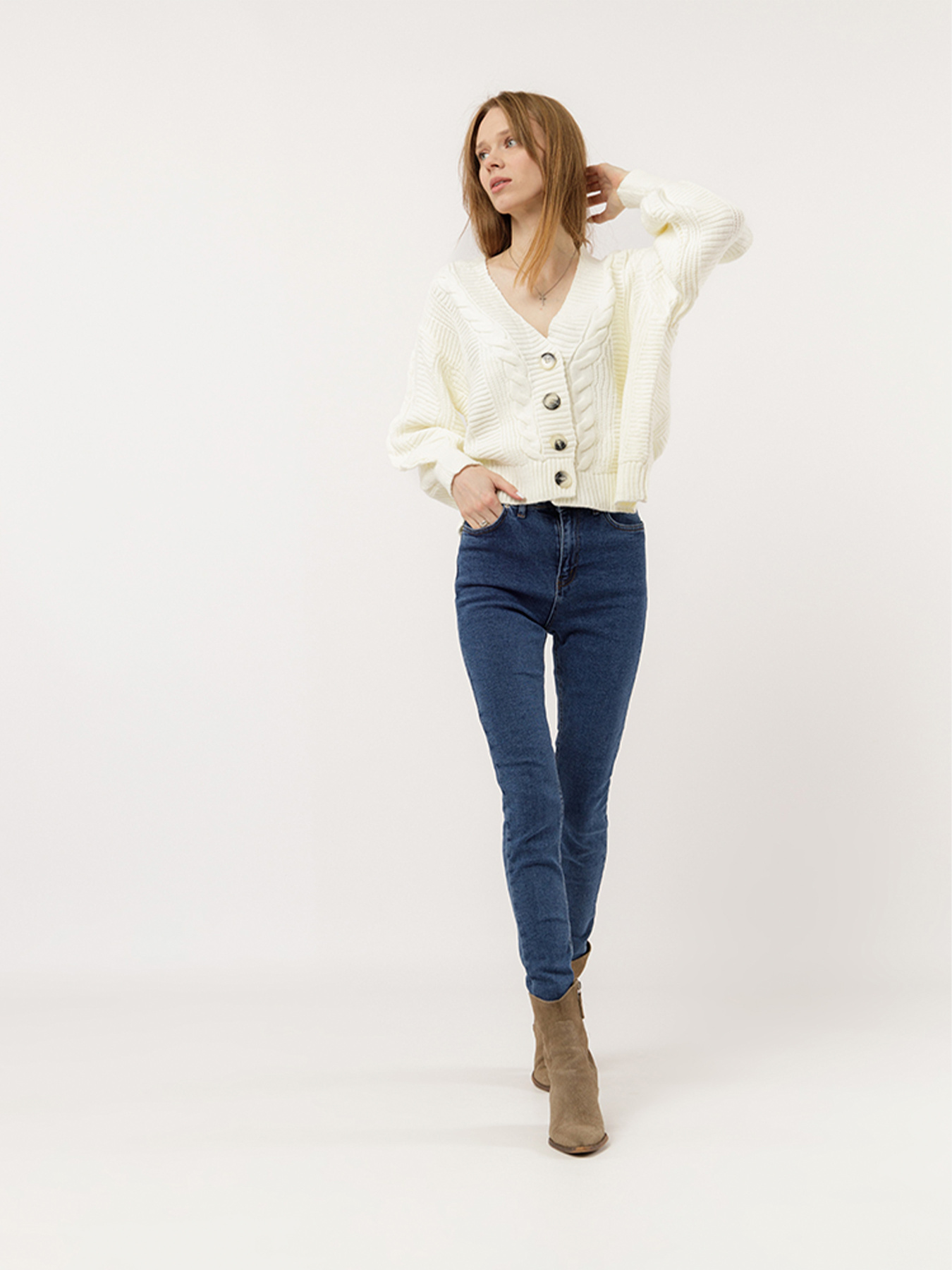 Скіні джинси YUKI модель ЦБ-00228368 Фото