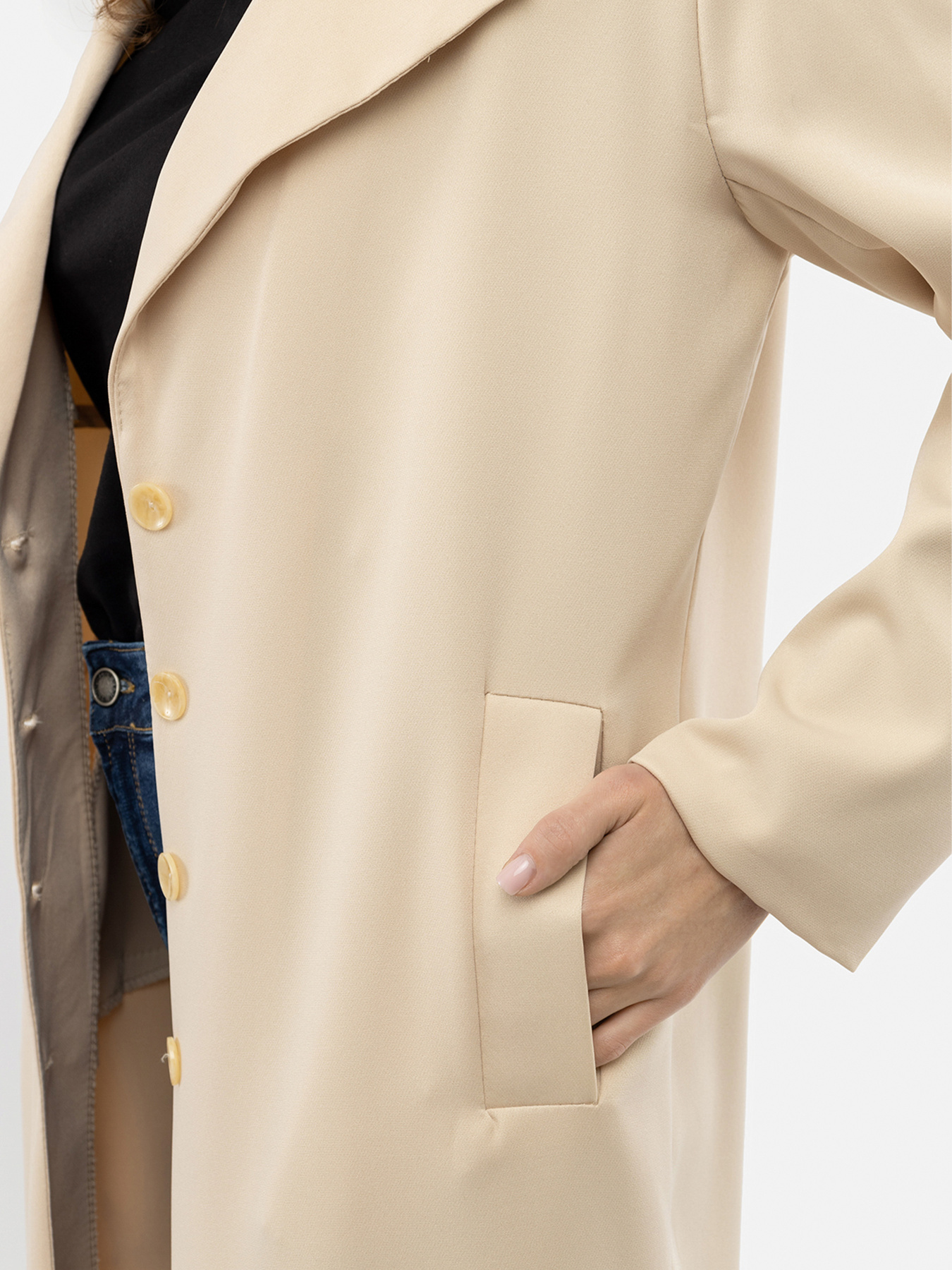 Пальто YUKI модель ЦБ-00235474 Фото