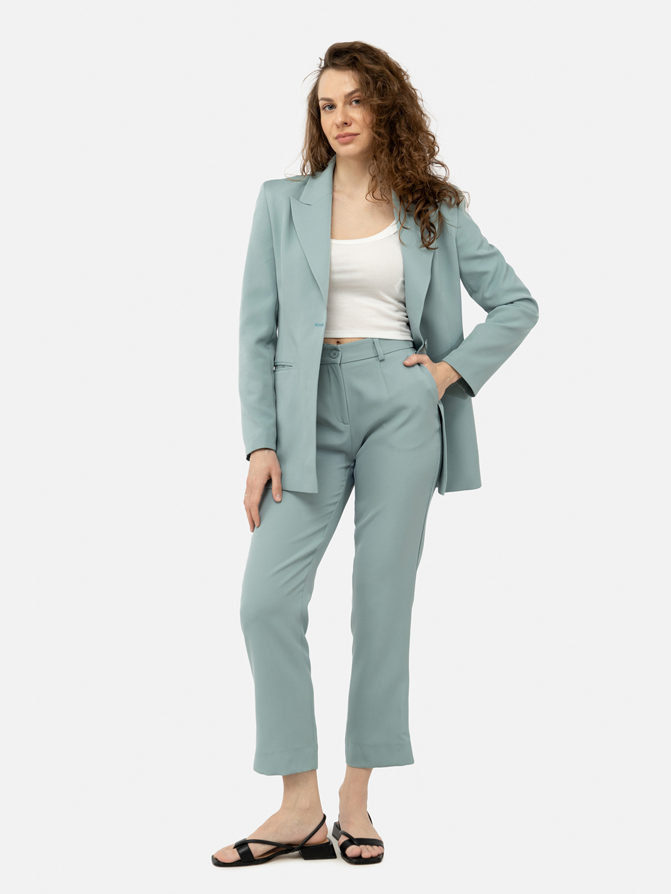 Классические штаны YUKI модель ЦБ-00242183 Классические штаны YUKI модель ЦБ-00242183 Фото