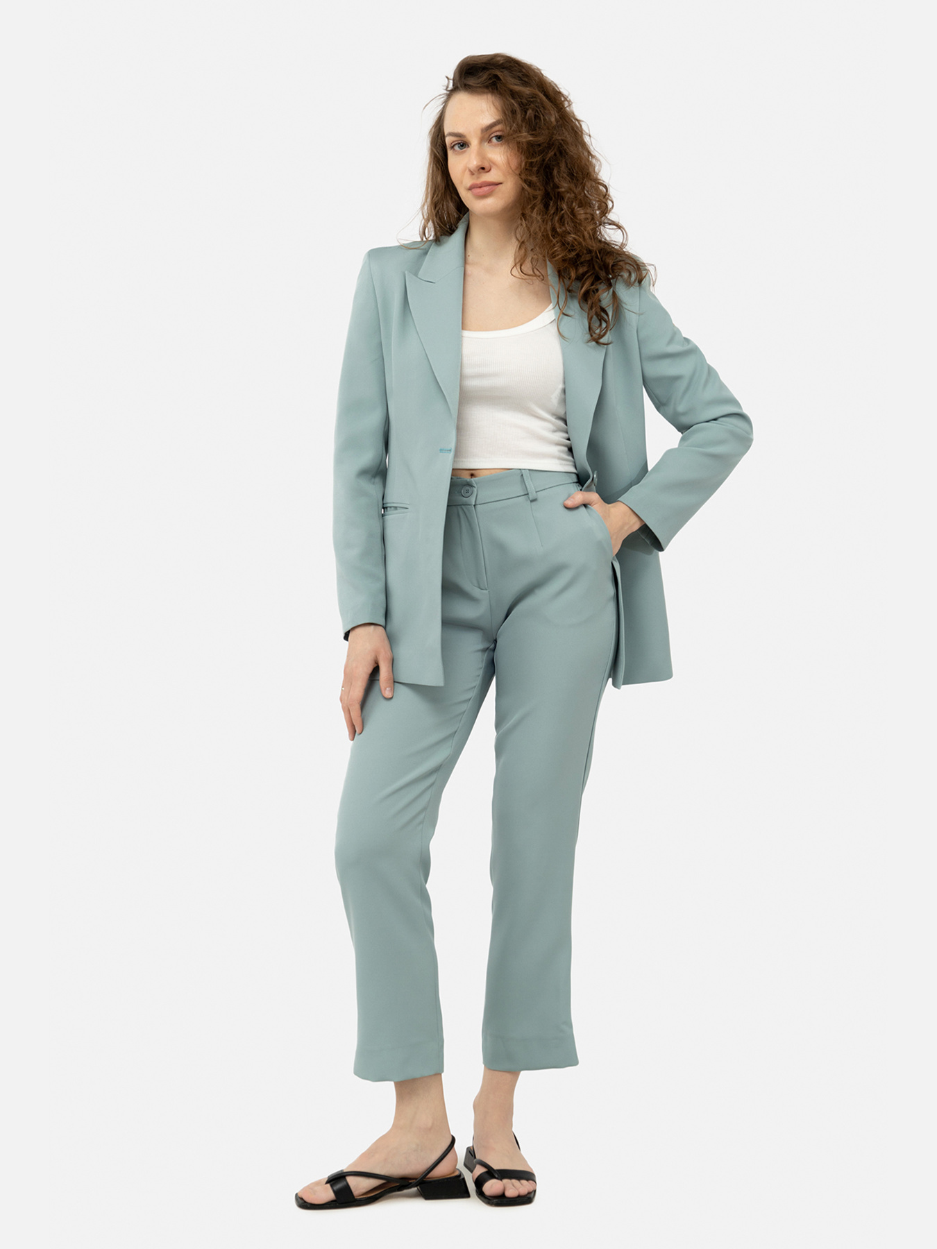 Классические штаны YUKI модель ЦБ-00242183 Классические штаны YUKI модель ЦБ-00242183 Фото