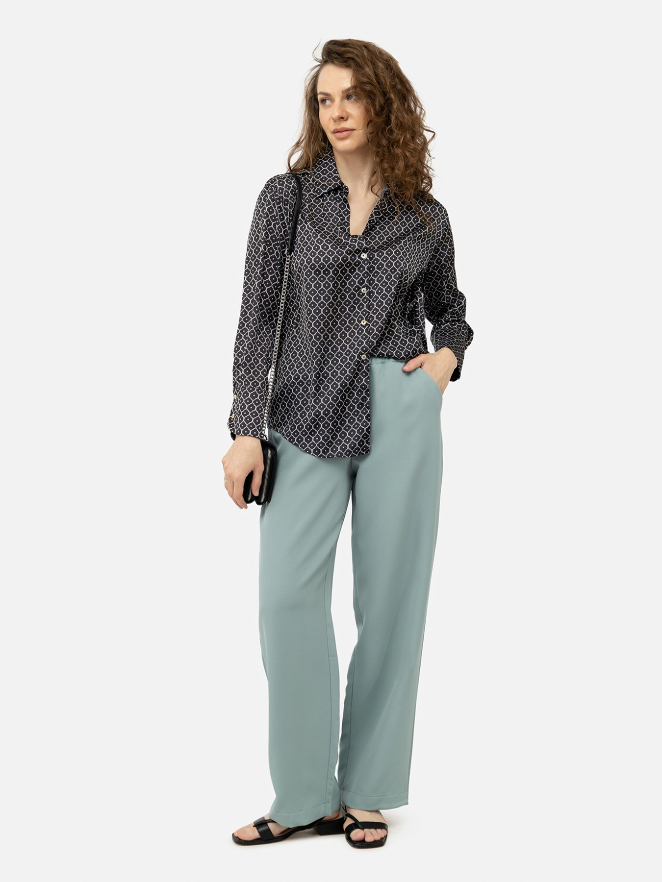 Повседневные штаны YUKI модель ЦБ-00242184 Повседневные штаны YUKI модель ЦБ-00242184 Фото