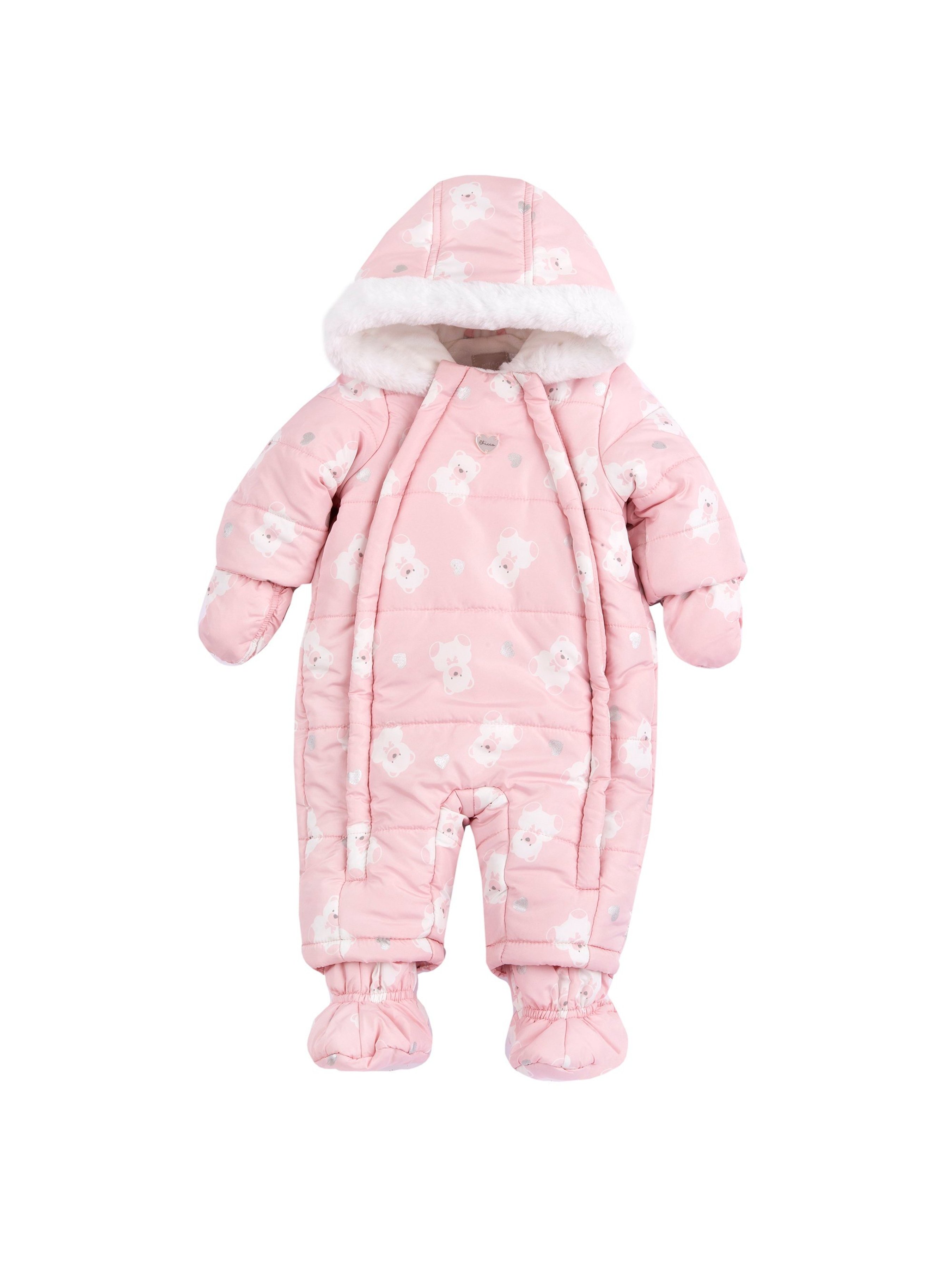 Дитячий Комбінезон з утеплювачем Chicco  (8051700186503) колір рожевий, матеріал поліестер Chicco - купити в Україні