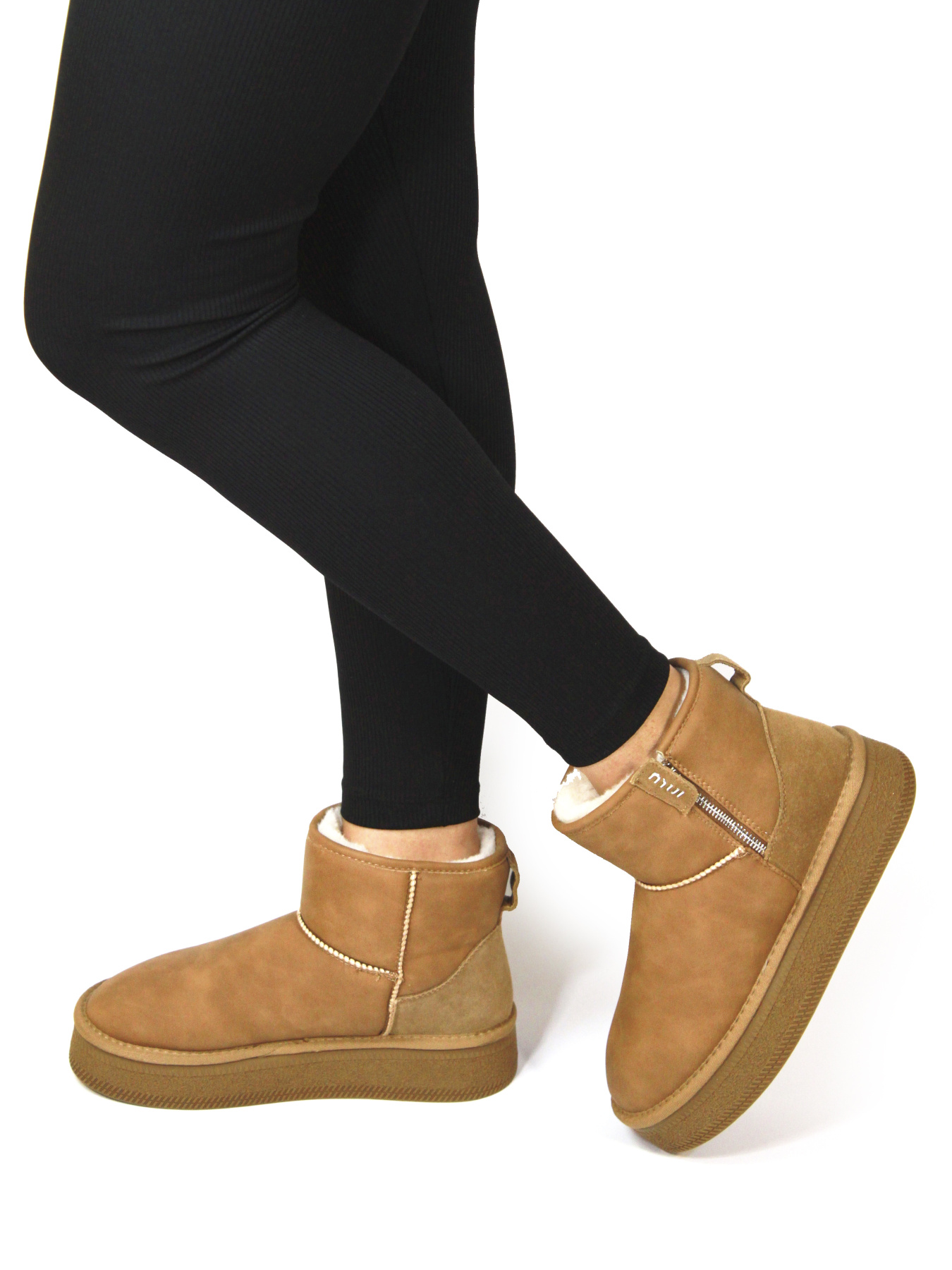 Сапоги It-girl модель 58110_brown Фото